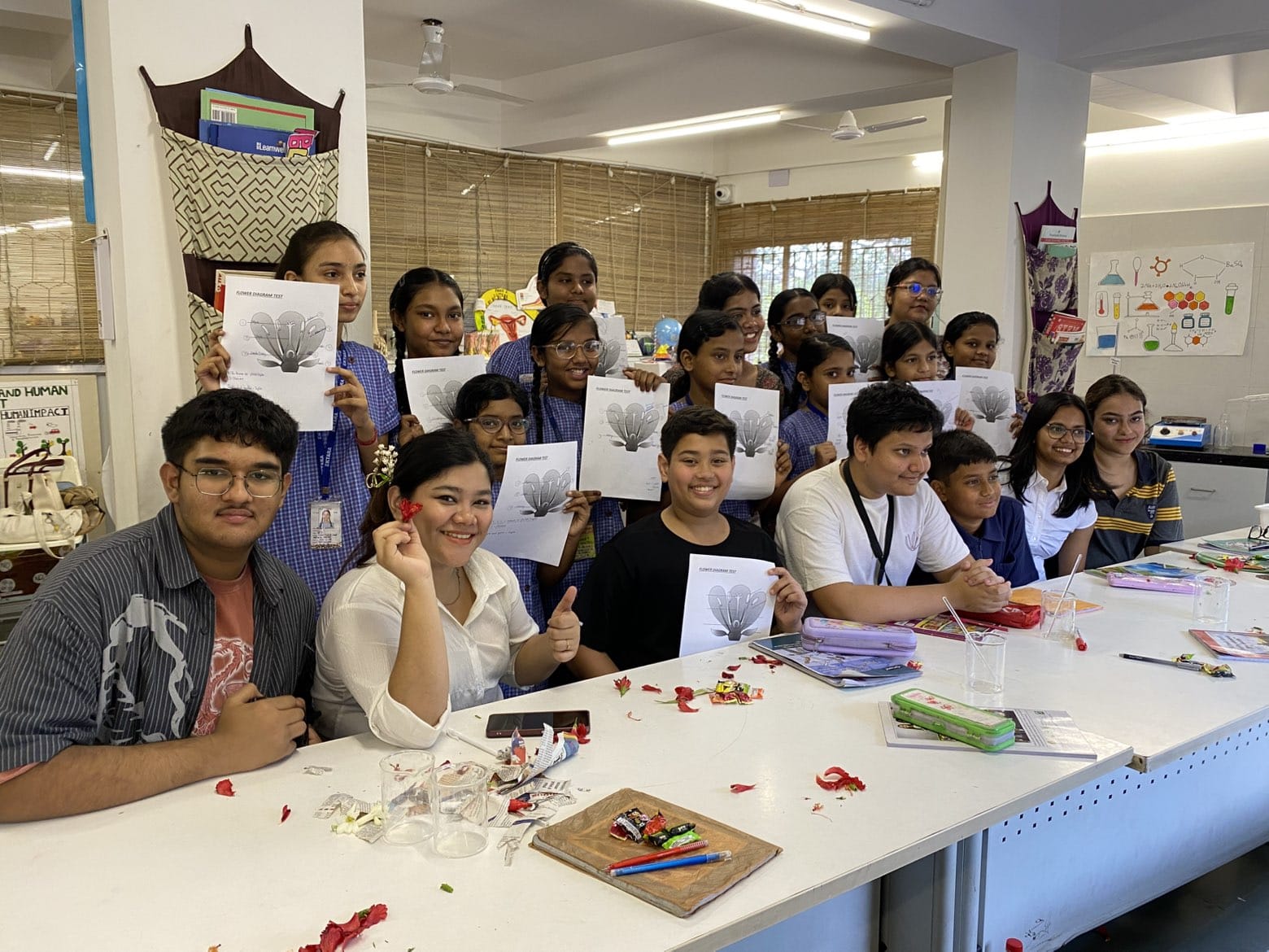 UniteEd students in a hands-on learning session